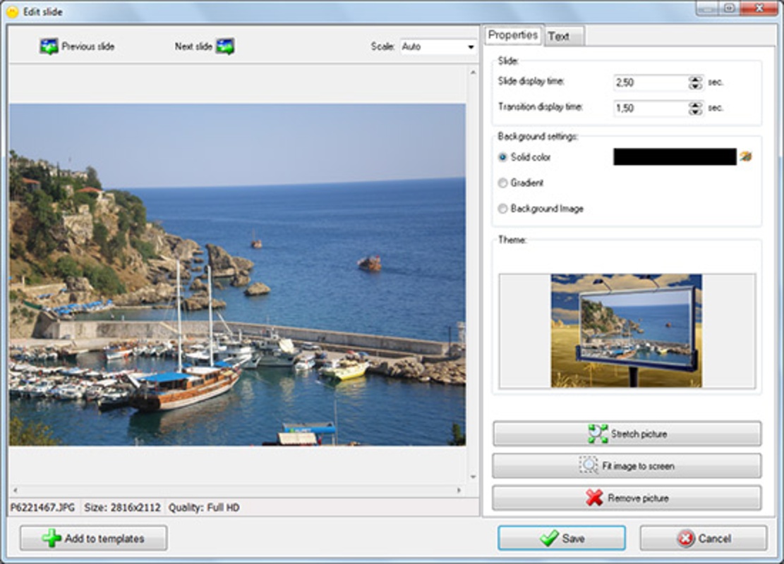 Photo Slideshow Creator 4.31 for Windows Screenshot 1
