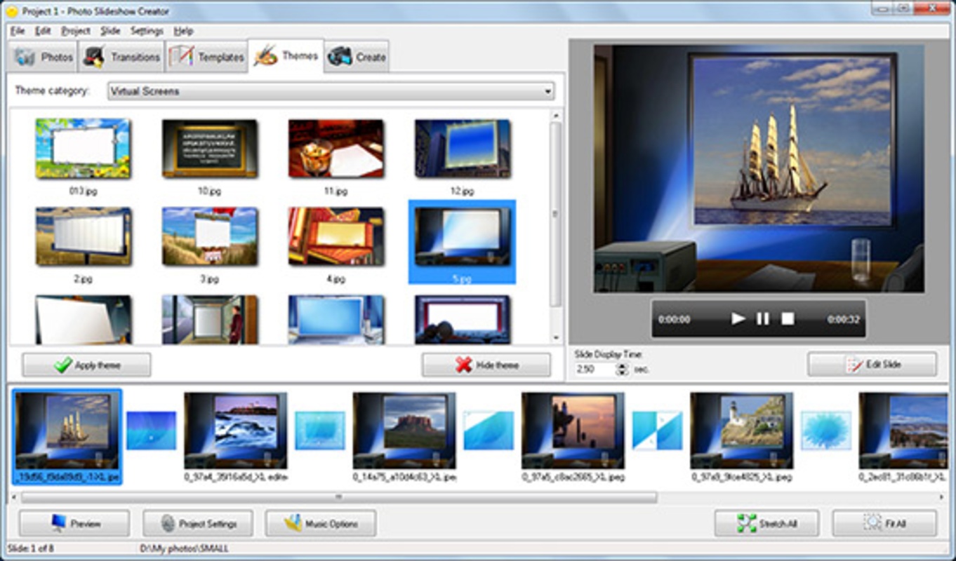 Photo Slideshow Creator 4.31 for Windows Screenshot 2