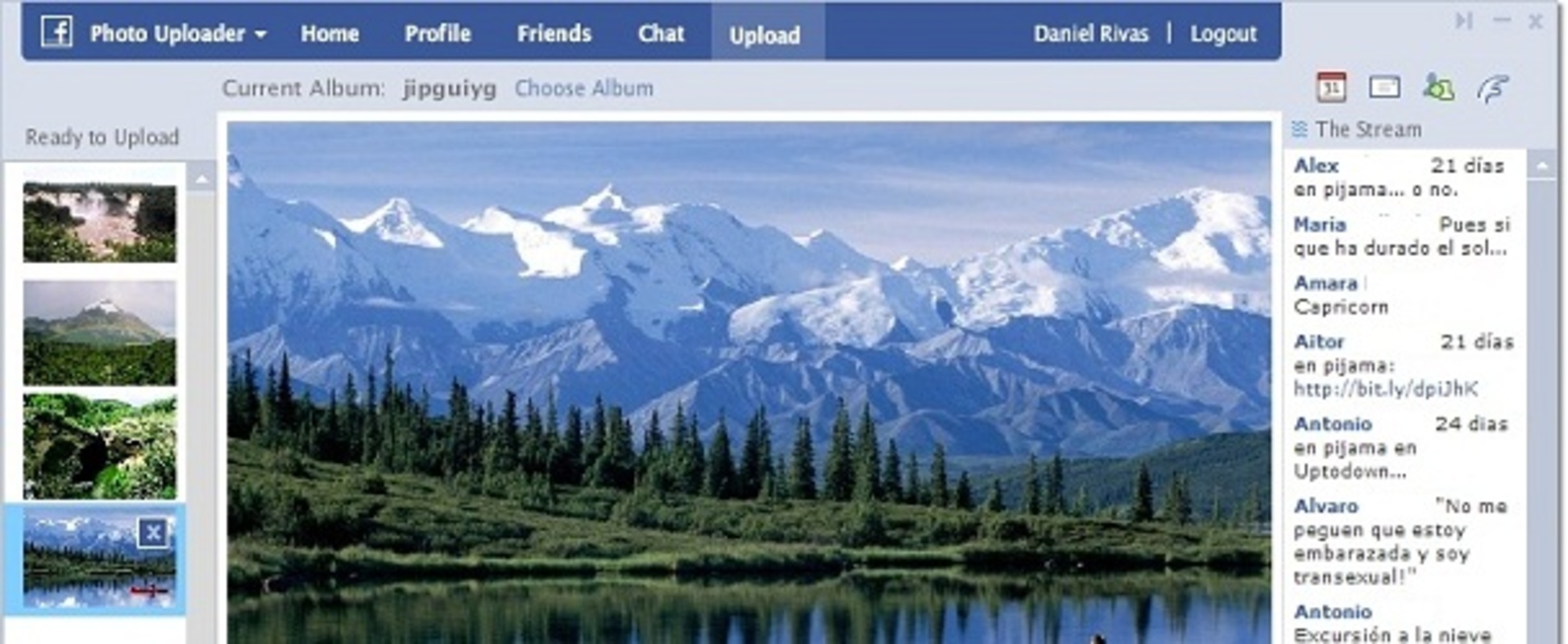 Photo Uploader for Facebook 1.5 feature
