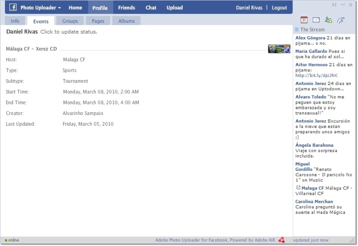 Photo Uploader for Facebook 1.5 for Windows Screenshot 3