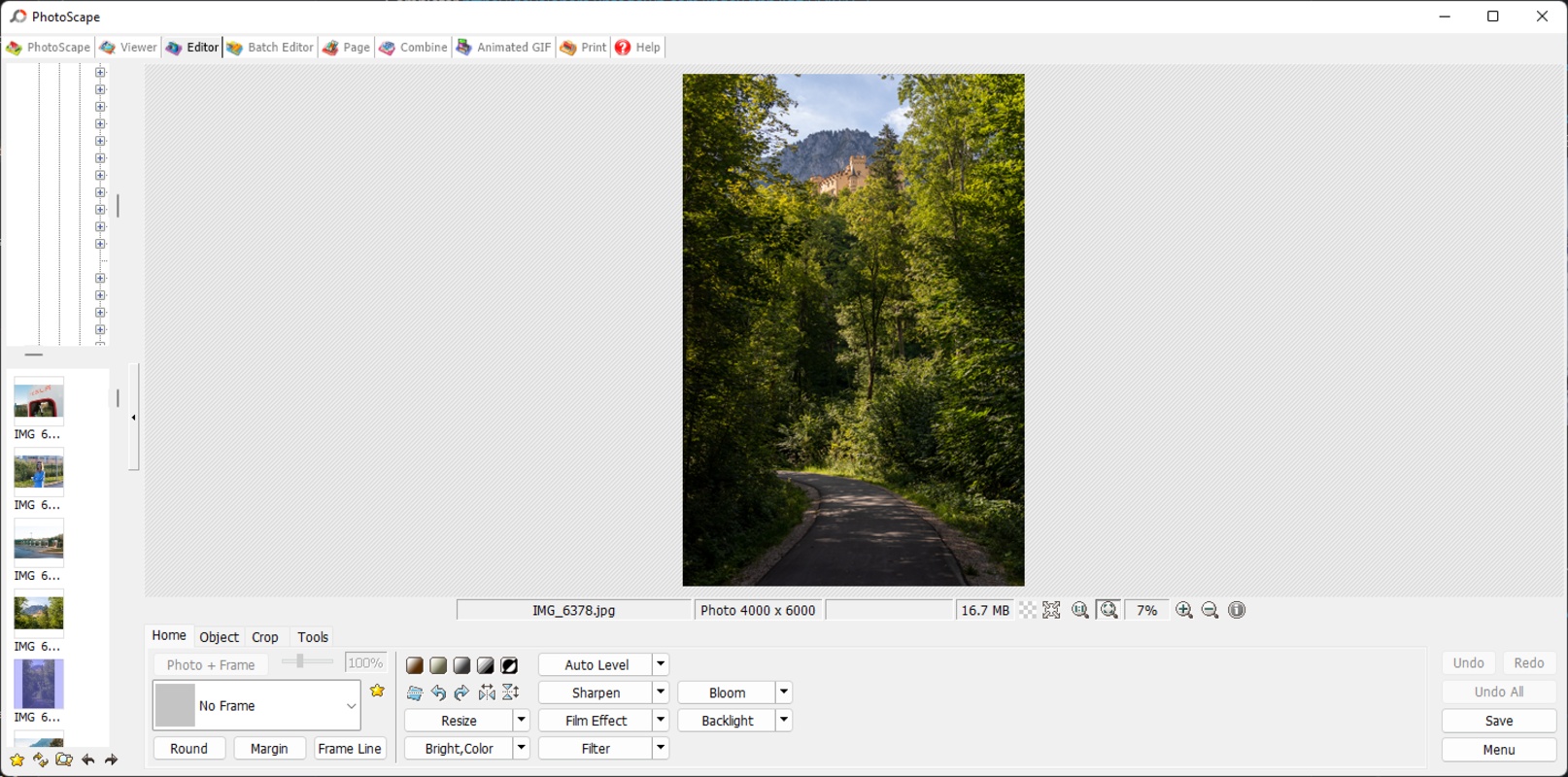 PhotoScape 3,7 for Windows Screenshot 2