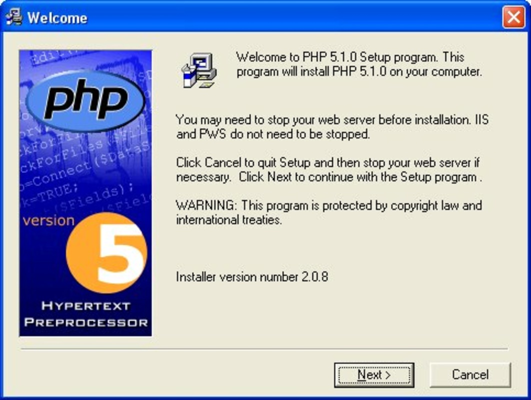 PHP 8.3.3 for Windows Screenshot 2