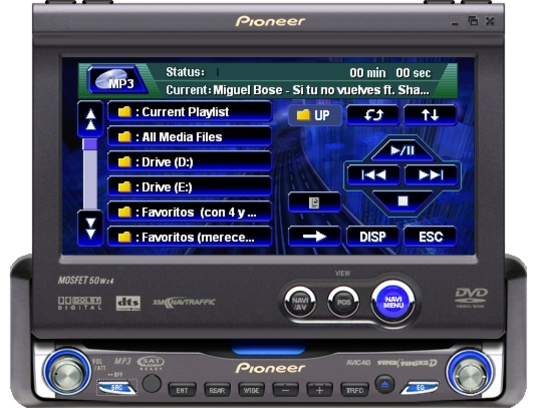 Pioneer Skin N3 for Windows Screenshot 3