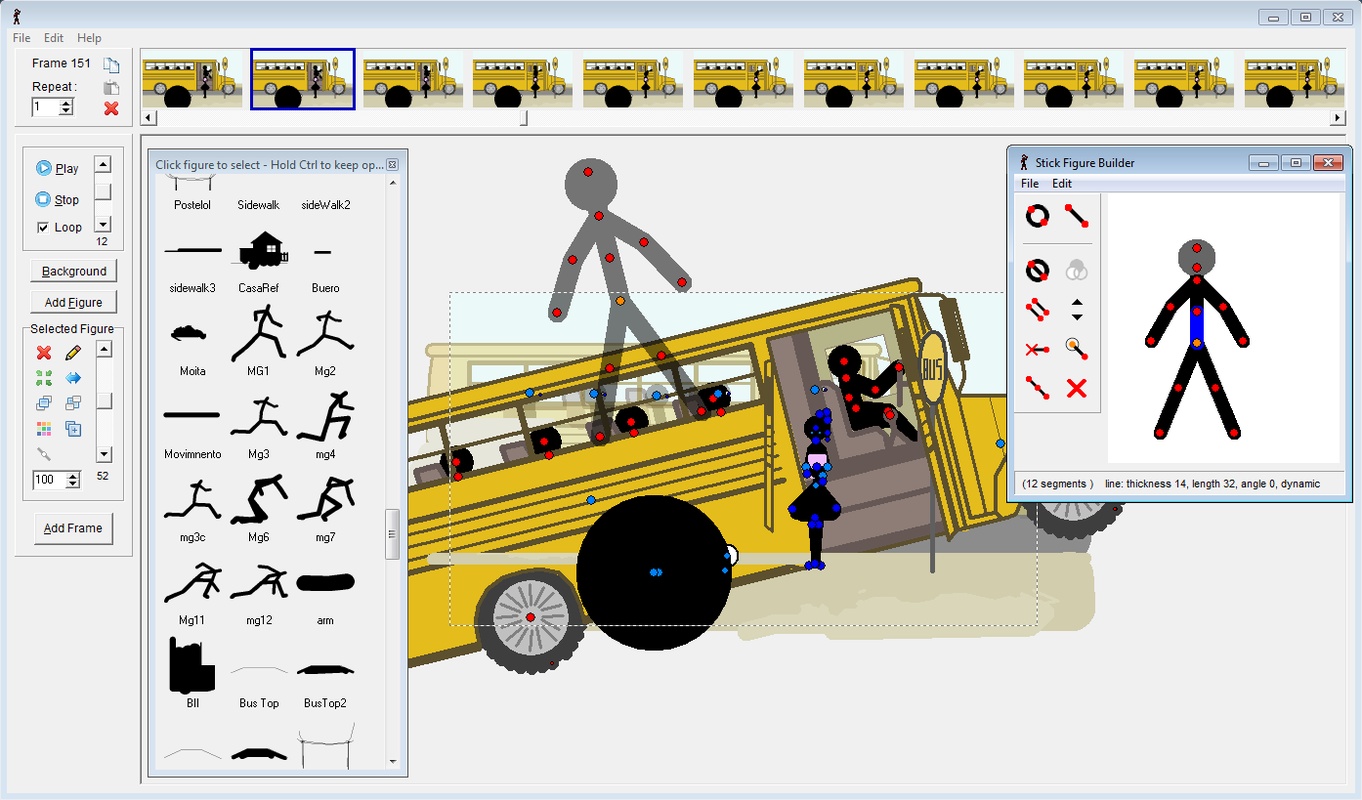 Pivot Stickfigure Animator 4.2.8 for Windows Screenshot 1