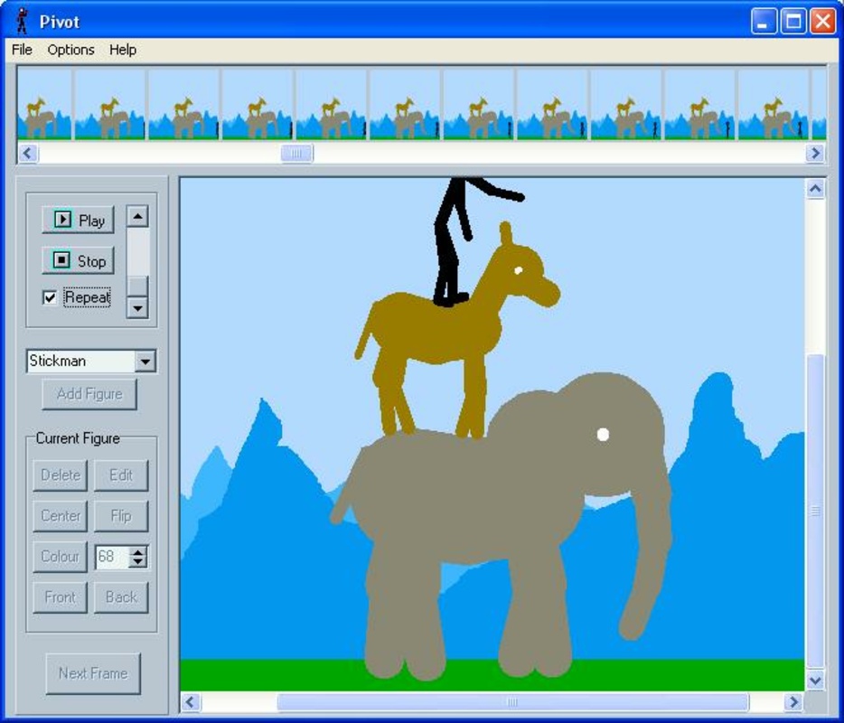 Pivot Stickfigure Animator 4.2.8 for Windows Screenshot 2