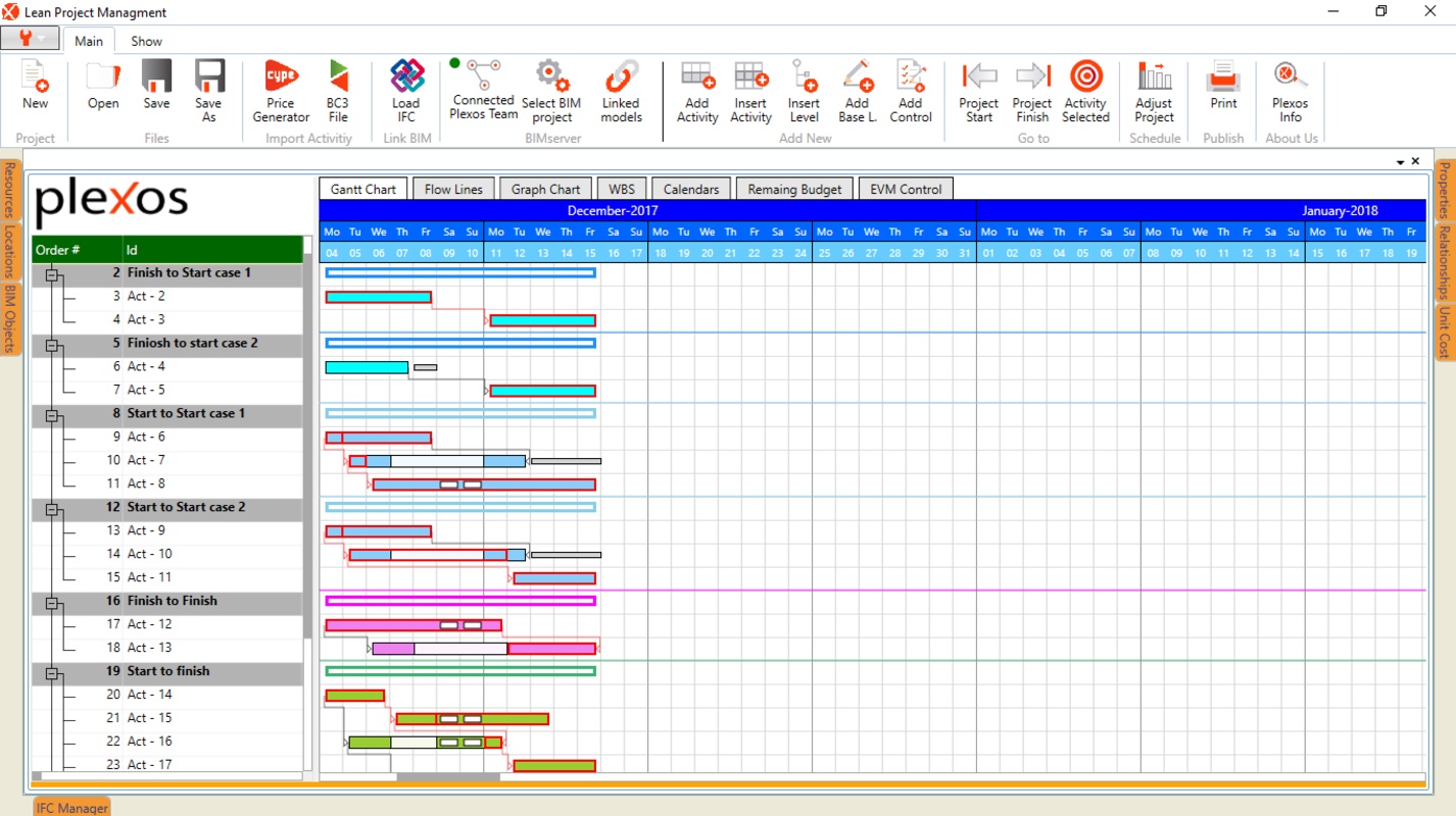 Plexos Project; Lean Project Management 2023 for Windows Screenshot 12