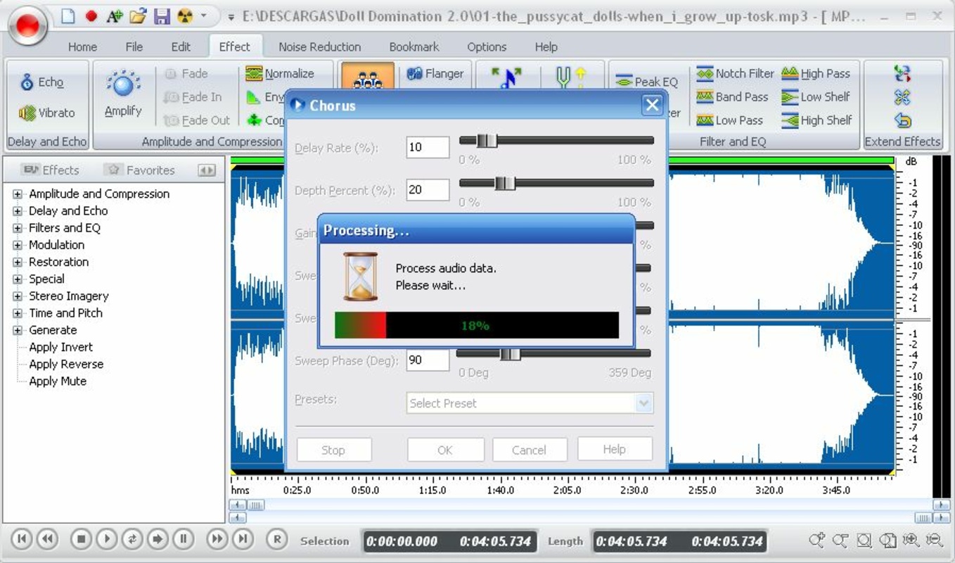 Power Sound Editor 8.5.4 for Windows Screenshot 3