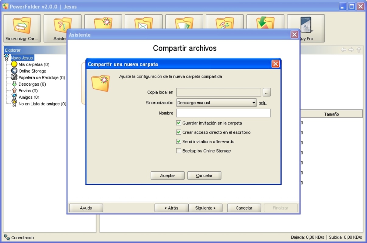 PowerFolder 10 for Windows Screenshot 1