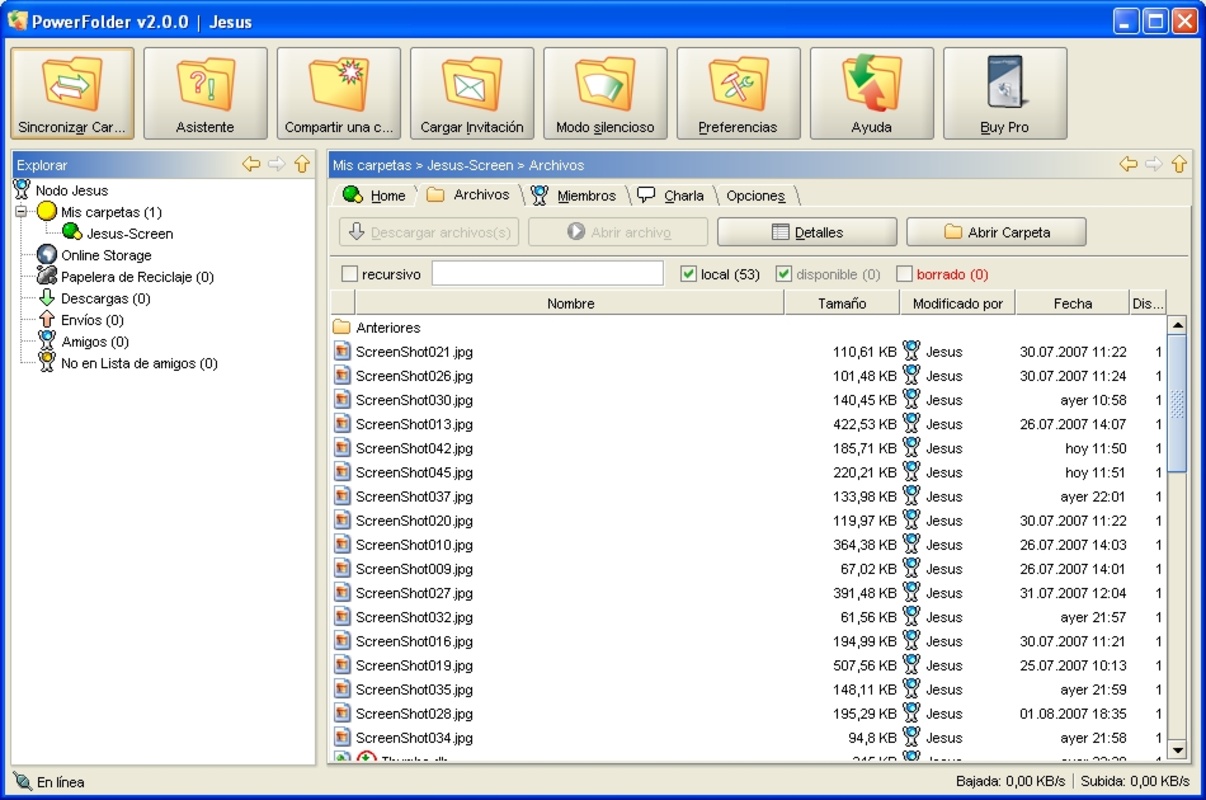 PowerFolder 10 for Windows Screenshot 3