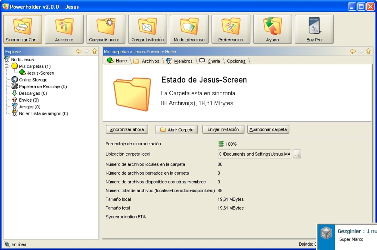 PowerFolder 10 for Windows Screenshot 4