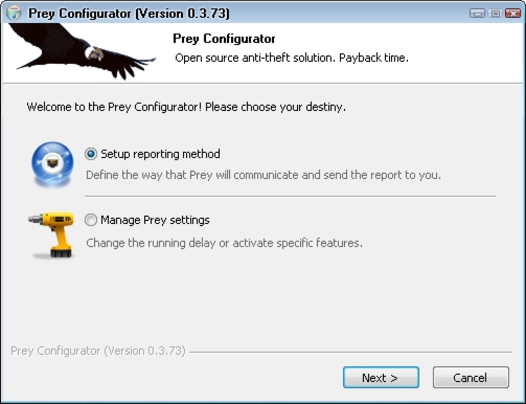 Prey 1.11.4 for Windows Screenshot 1