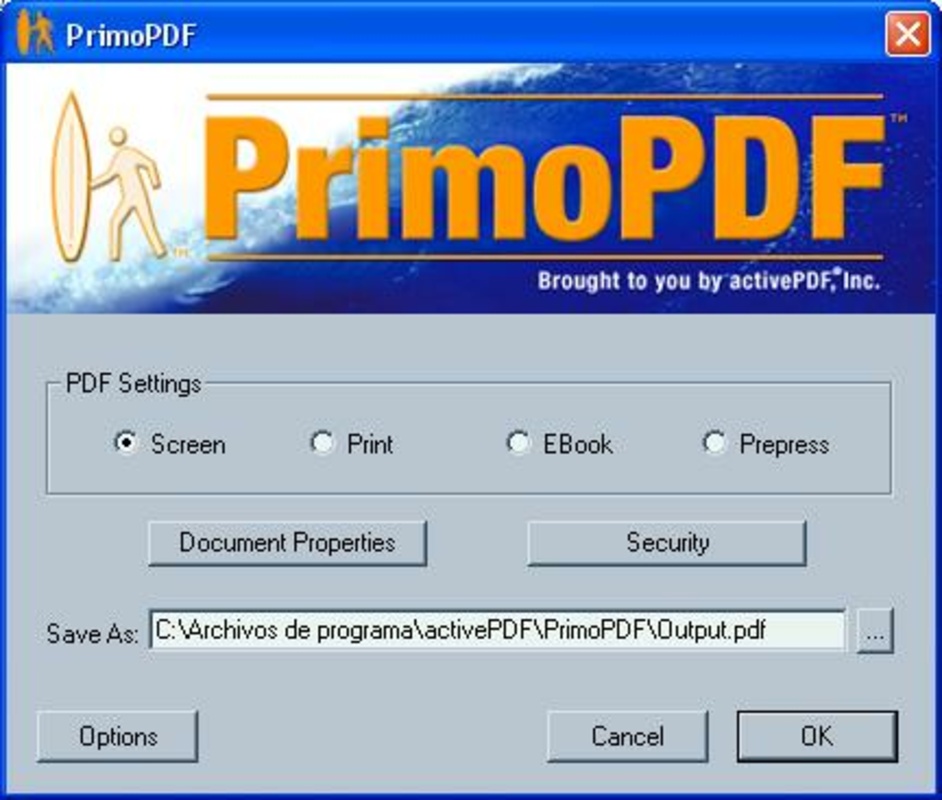 PrimoPDF 5.1.0.2 for Windows Screenshot 4