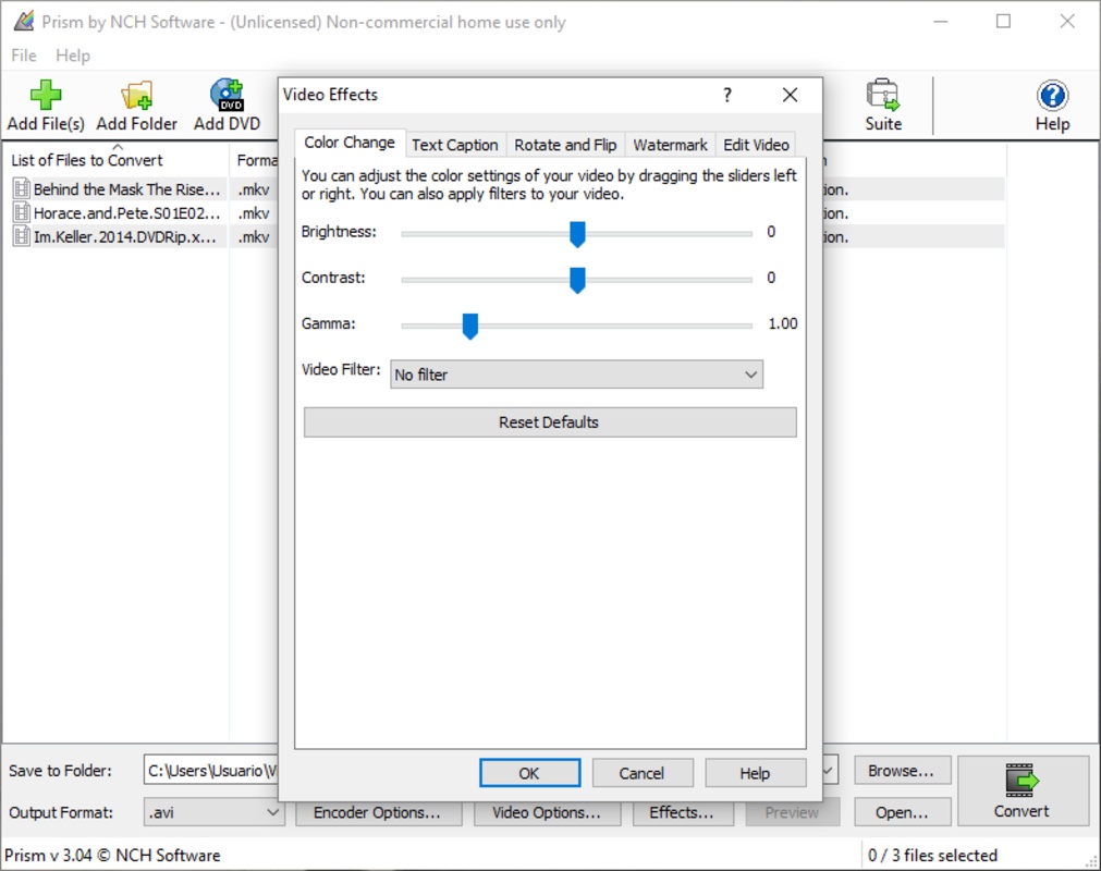 download the new NCH Prism Plus 10.28