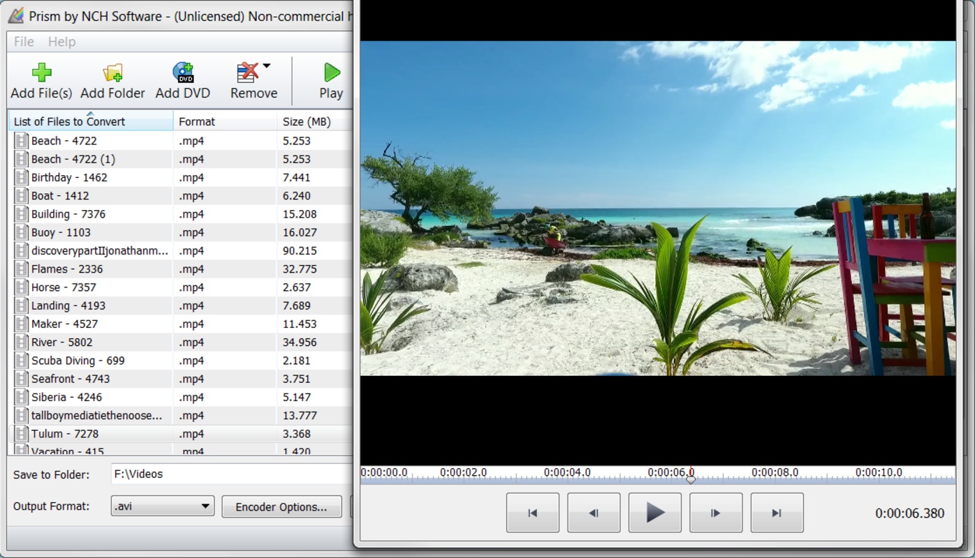Prism Video File Converter 10.07 for Windows Screenshot 1