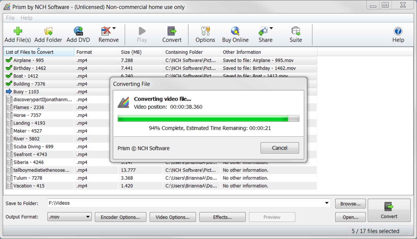 Prism Video File Converter 10.07 for Windows Screenshot 2