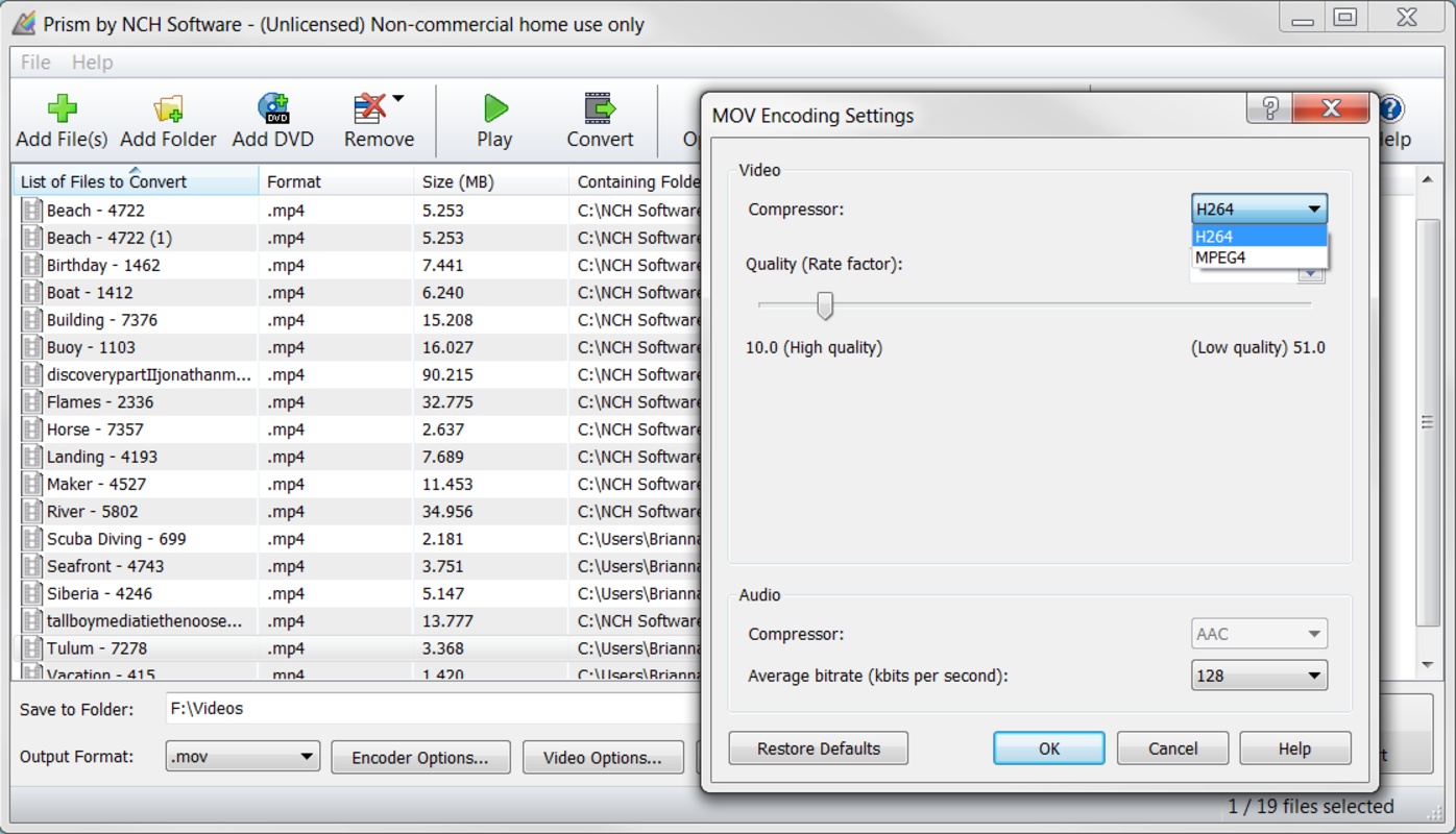 Prism Video File Converter 10.07 for Windows Screenshot 3
