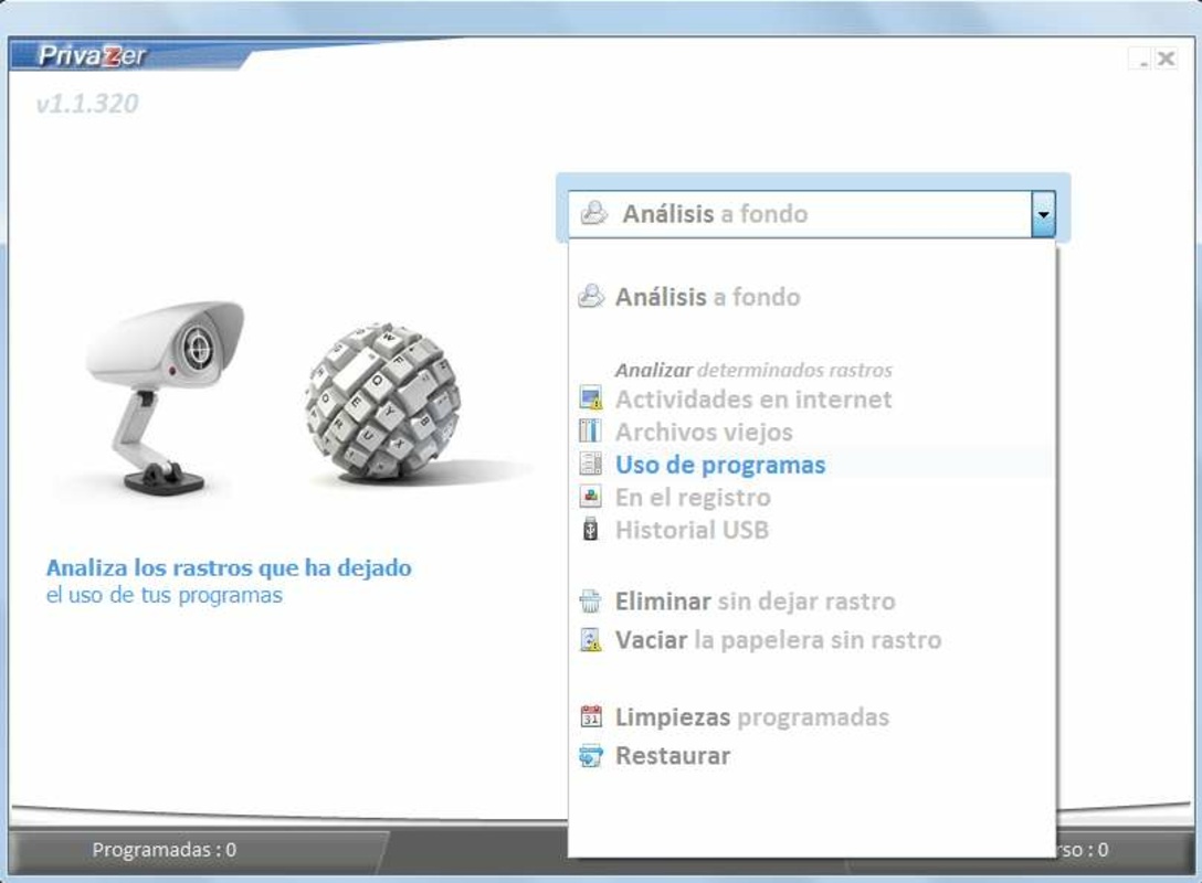 PrivaZer 4.0.71 for Windows Screenshot 2
