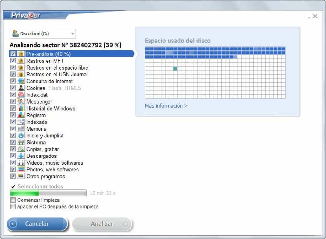 PrivaZer 4.0.71 for Windows Screenshot 4