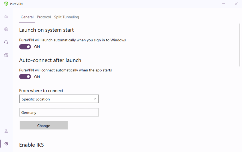 PureVPN 11.6.0.3 for Windows Screenshot 6