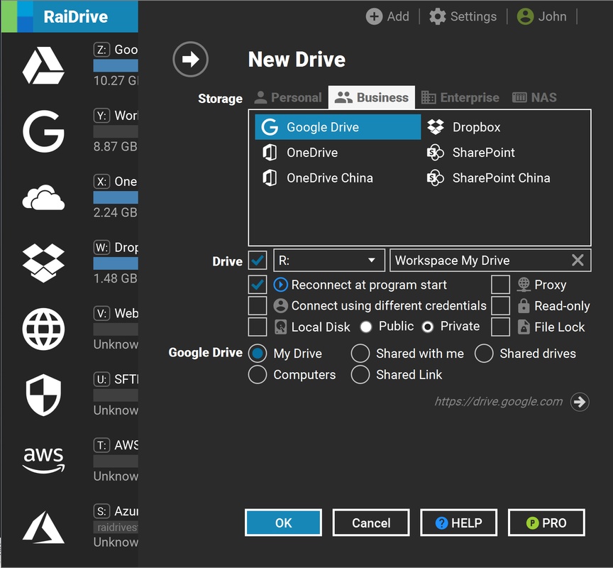 RaiDrive 2022.6.92 for Windows Screenshot 4