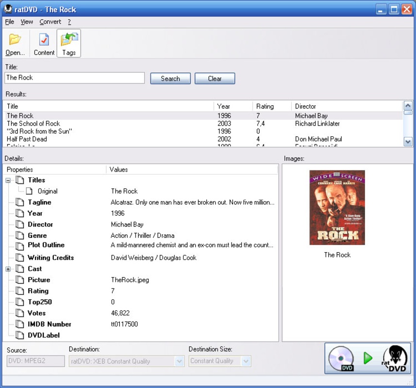 ratDVD 0.78.1444 feature