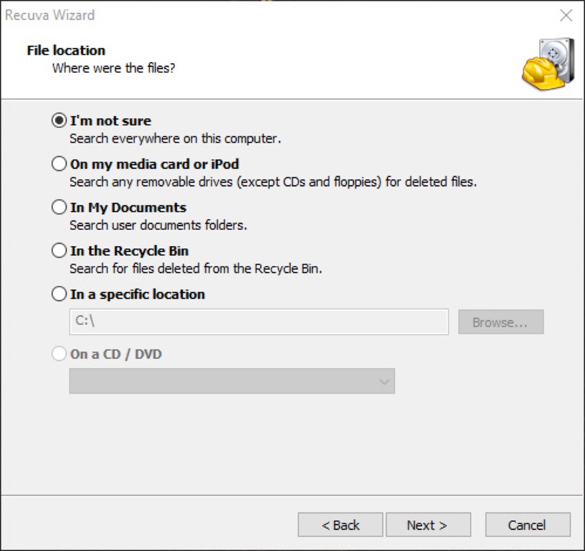 Recuva 1.53.2078 for Windows Screenshot 9