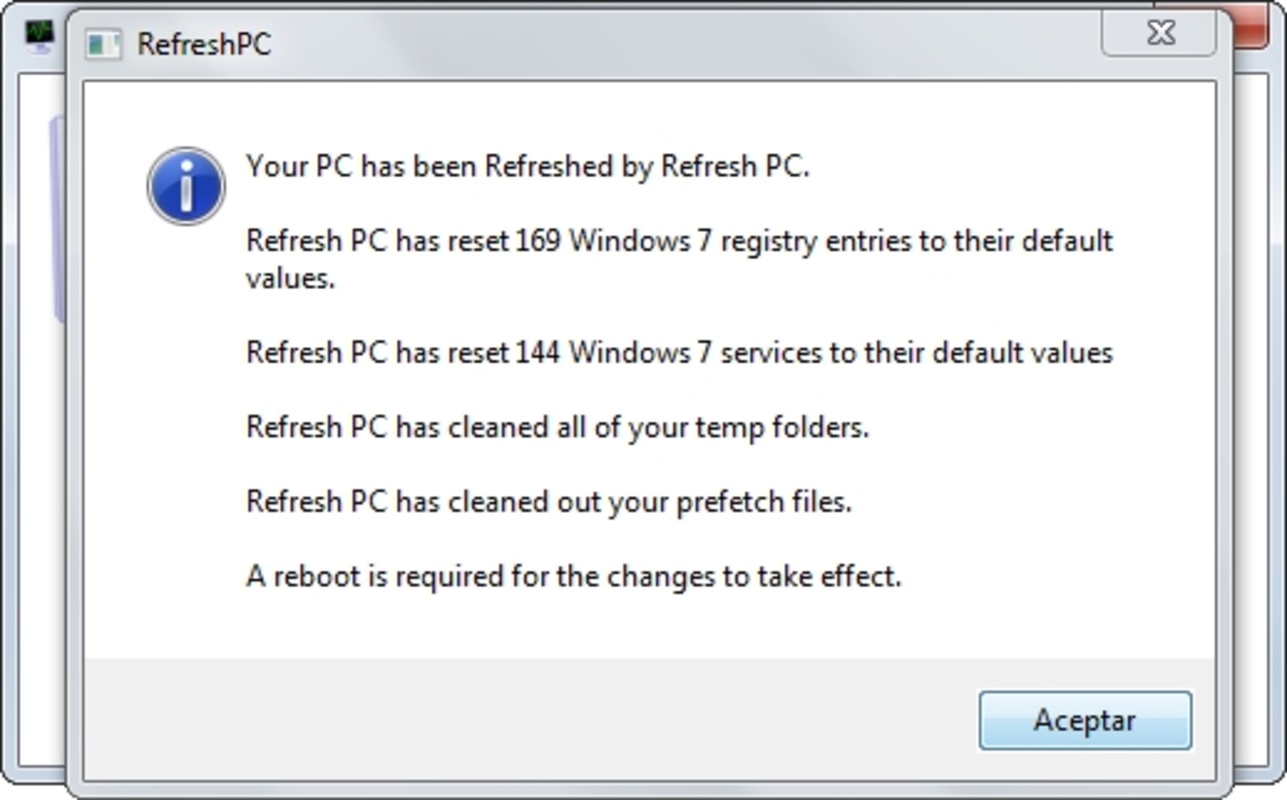 RefreshPC 2.0 for Windows Screenshot 3