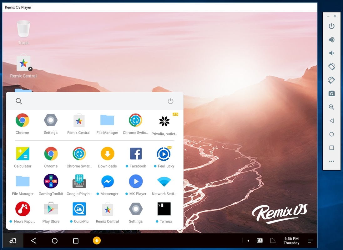 Remix OS Player 1.0.110 for Windows Screenshot 3