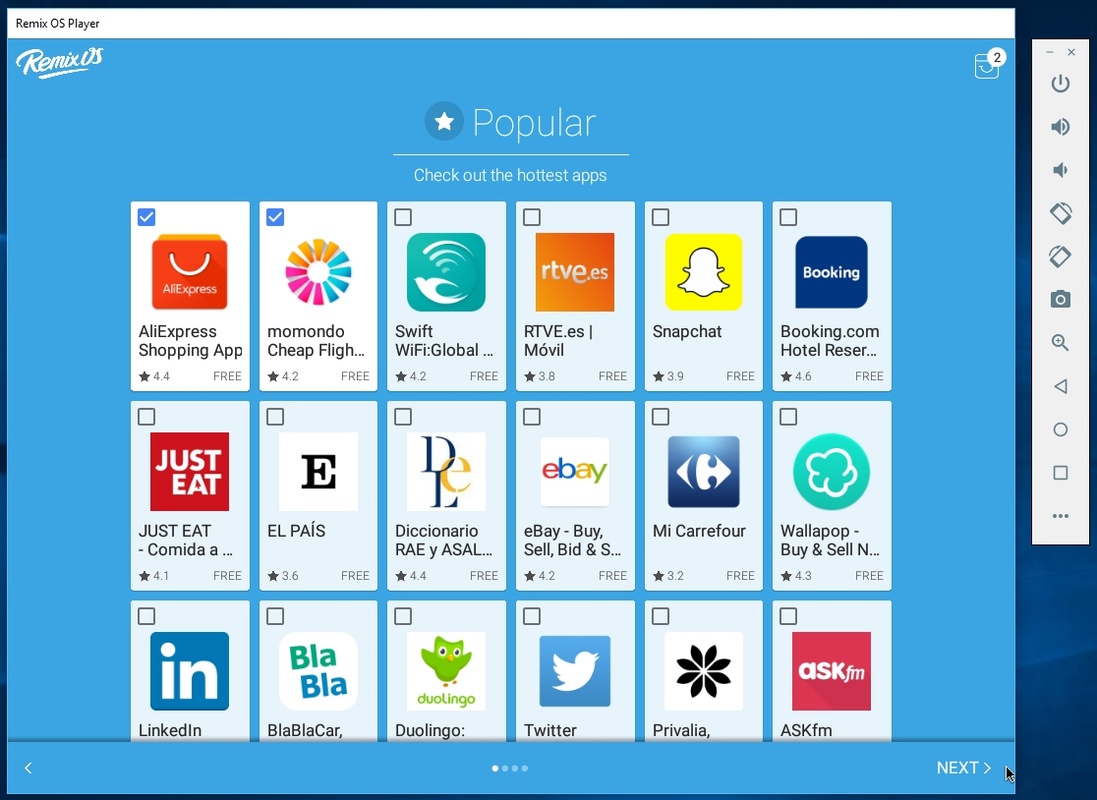 Remix OS Player 1.0.110 for Windows Screenshot 6