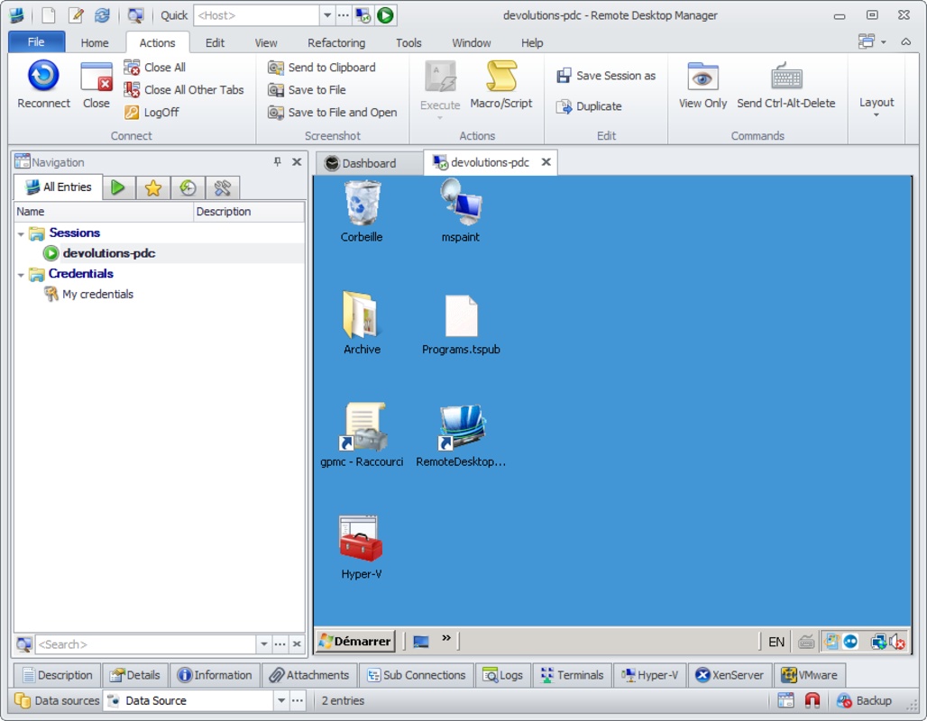 Remote Desktop Manager 2023.1.20.0 for Windows Screenshot 3