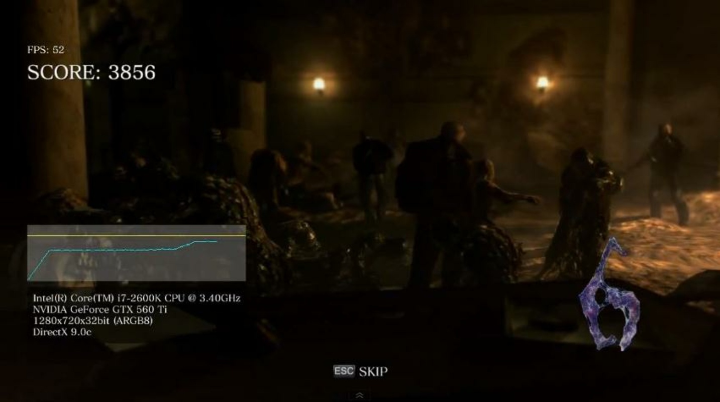 Resident Evil 6 Benchmark  for Windows Screenshot 4