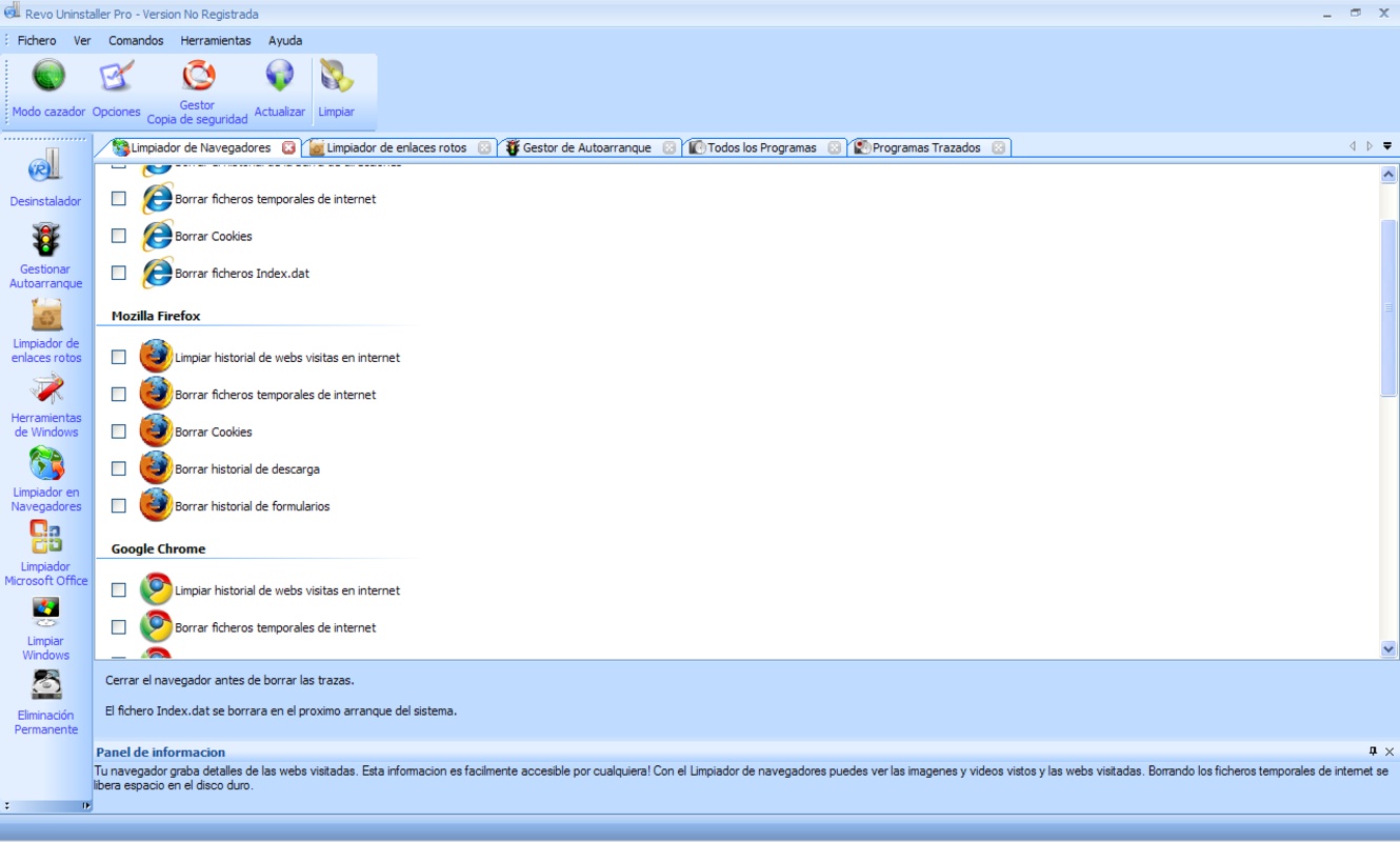 Revo Uninstaller Pro 5.1.1 for Windows Screenshot 2
