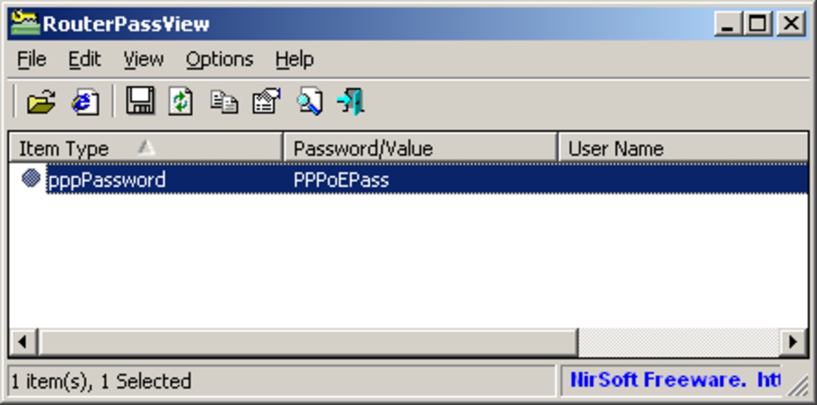 RouterPassView 1.90 for Windows Screenshot 3