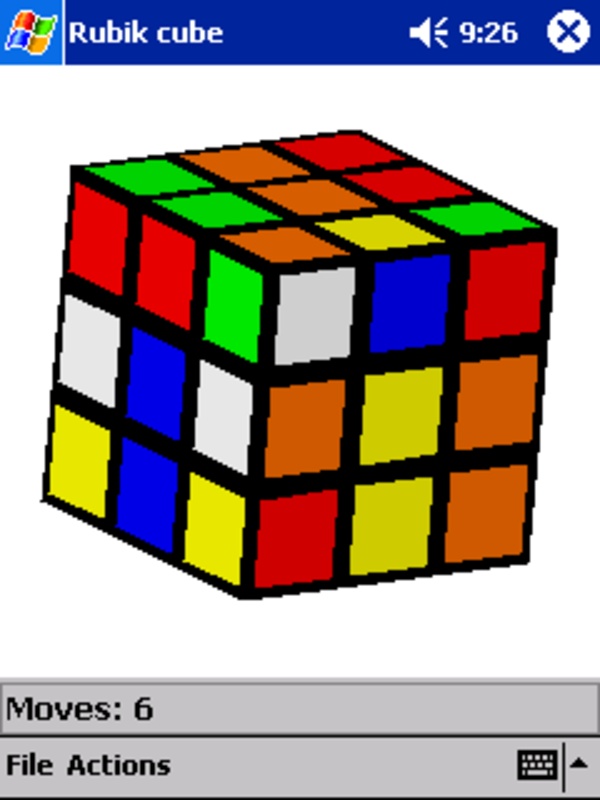 Rubik Cube 1.0 for Windows Screenshot 1