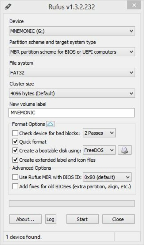 Rufus Portable 3.22 for Windows Screenshot 2