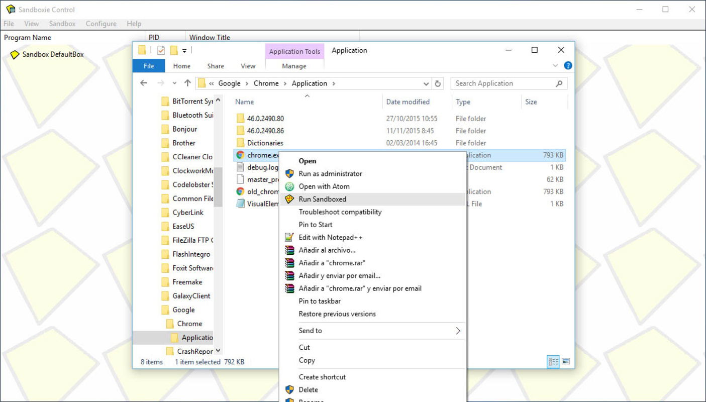 Sandboxie 5.63.4 for Windows Screenshot 3