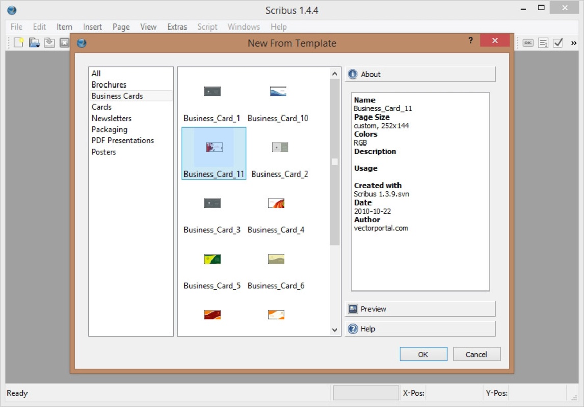 Scribus 1.5.8 for Windows Screenshot 1