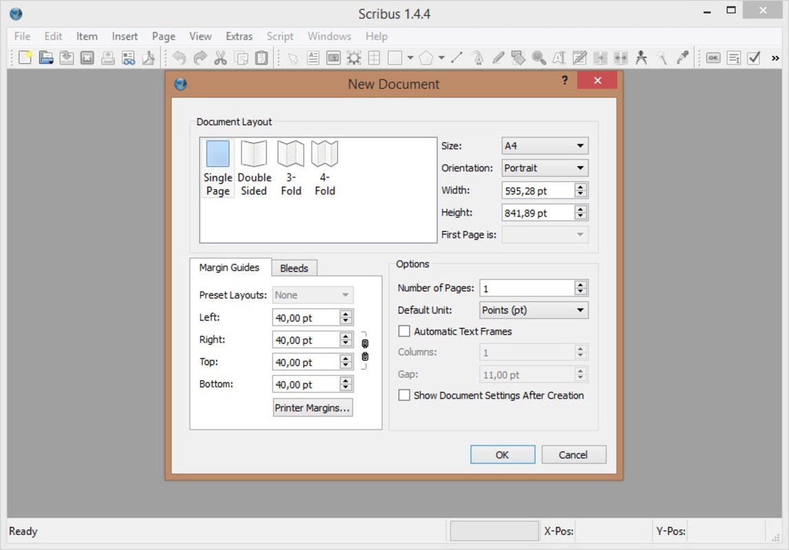 Scribus 1.5.8 for Windows Screenshot 2