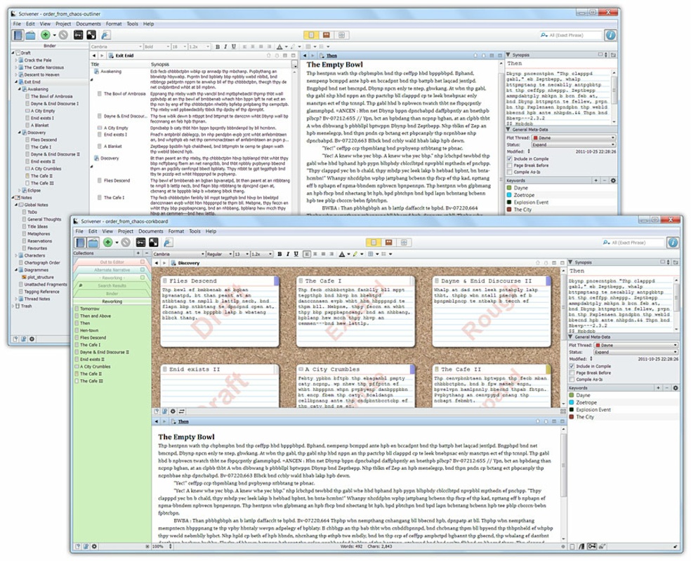 Scrivener 3.1.4 for Windows Screenshot 1