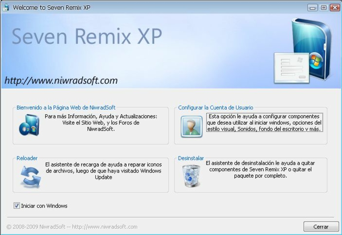 Seven Remix XP 2.31 for Windows Screenshot 3