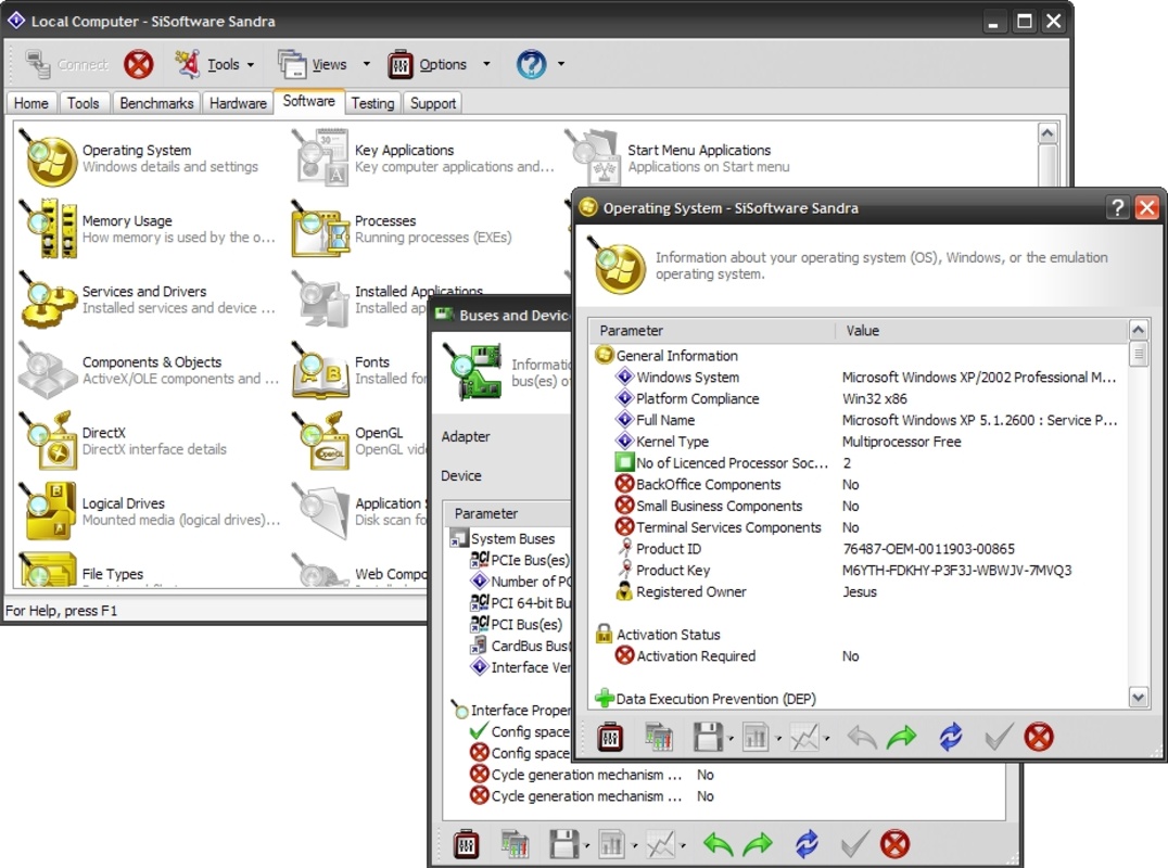 SiSoftware Sandra Lite 31.119 for Windows Screenshot 12