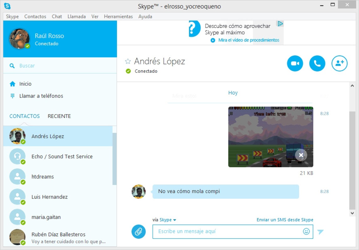 Skype 8.96.0.207 for Windows Screenshot 4