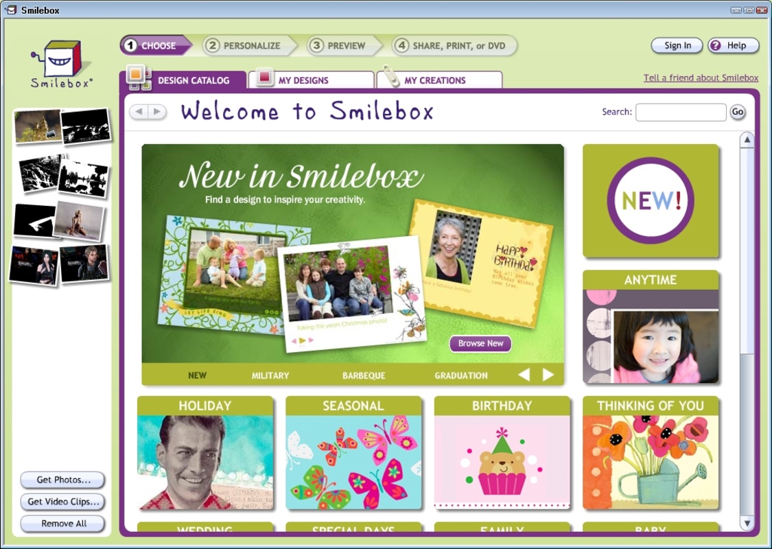 Smilebox  for Windows Screenshot 4