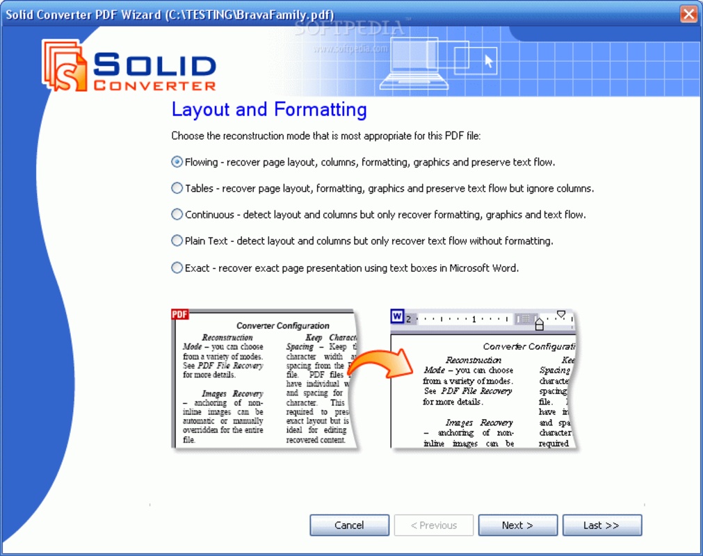 Solid Converter PDF 7.1 build 934 feature