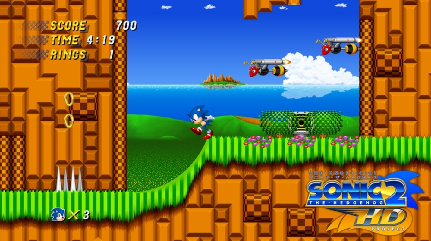 Sonic 2 HD Demo 2.0 for Windows Screenshot 4