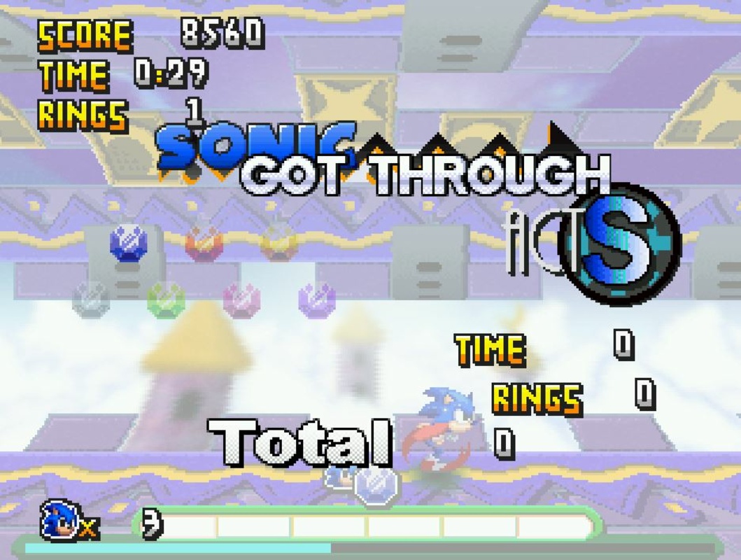 Sonic After the Sequel 1.1 for Windows Screenshot 2