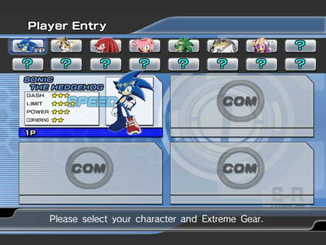 Sonic Riders feature