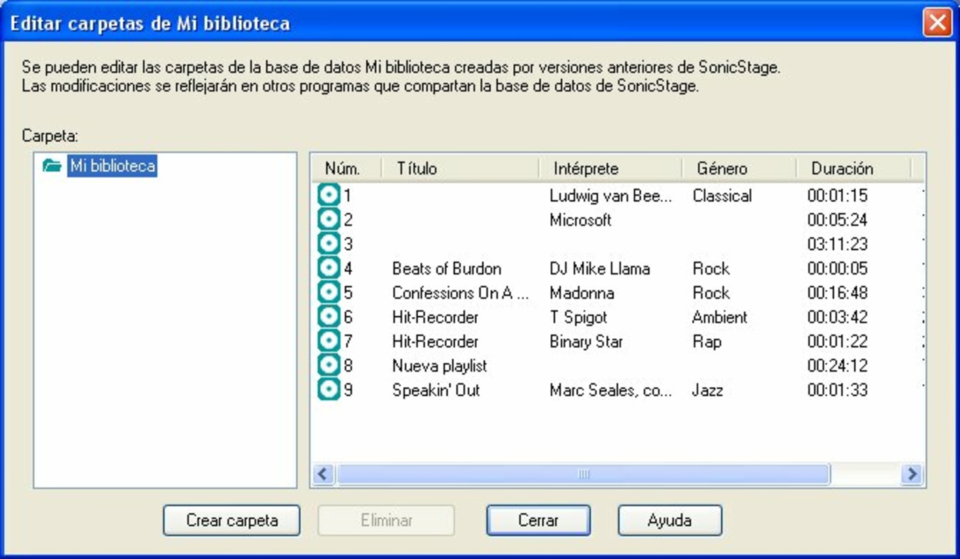 SonicStage 4.3.01 for Windows Screenshot 3