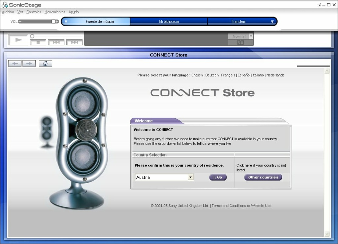 SonicStage 4.3.01 for Windows Screenshot 5