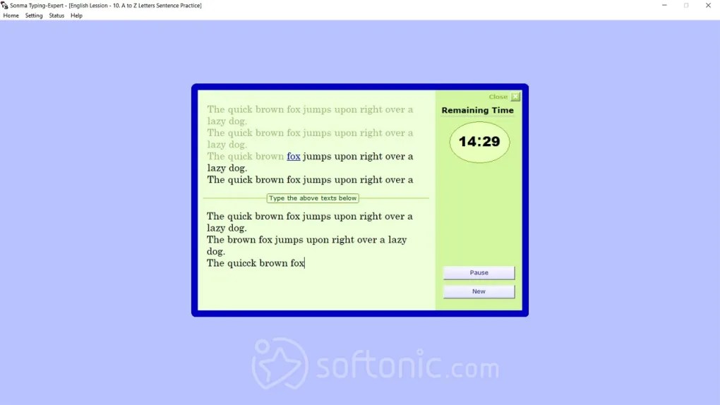 Sonma Typing-Expert 2.01.0000 for Windows Screenshot 2